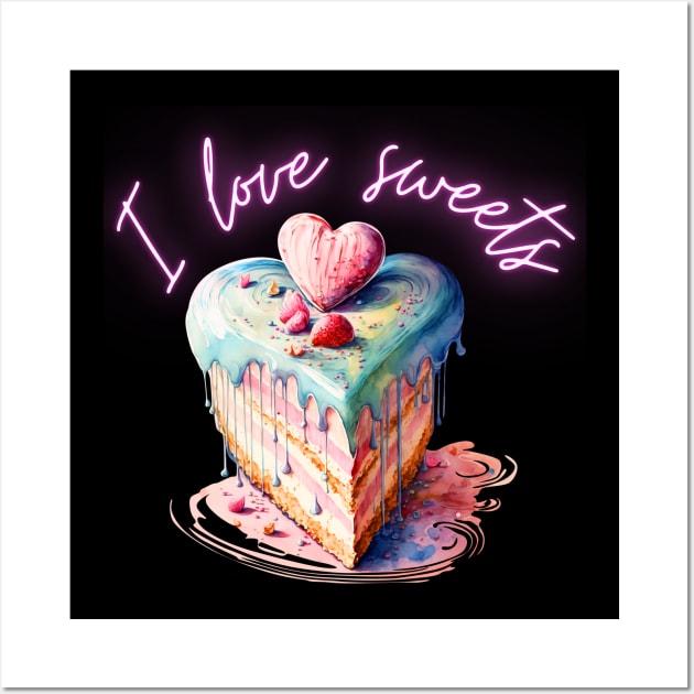 I love sweets !!! Wall Art by Bajera Gift